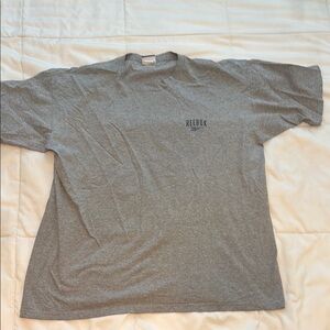 Reebok Gray Short Sleeve Tee Classic Crew Neck